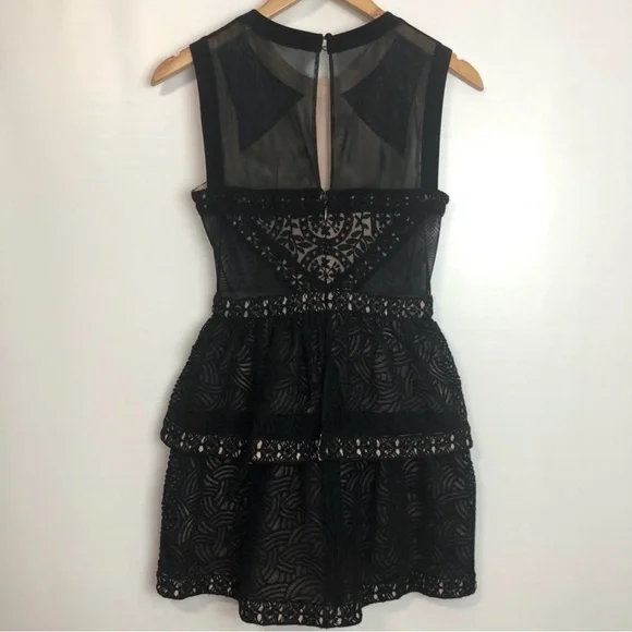 BCBG MaxAzria Black Lace Dress - Picture 9 of 14